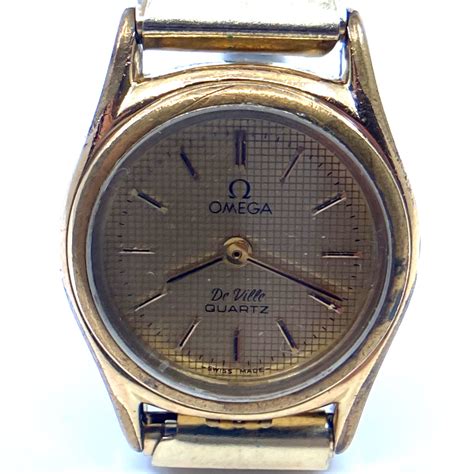 vintage omega deville quartz watch|omega de ville quartz vintage.